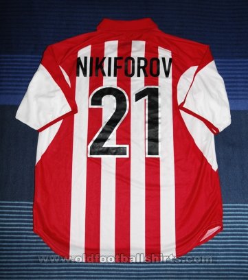 PSV Eindhoven Home baju bolasepak 2000 - 2002