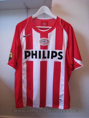 PSV Eindhoven Home voetbalshirt  2004 - 2006