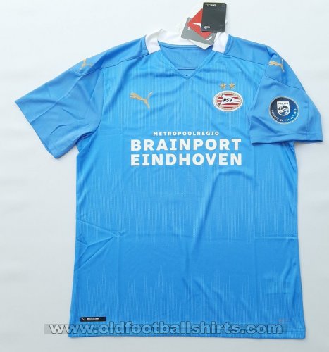 PSV Eindhoven Borta fotbollströja 2020 - 2021