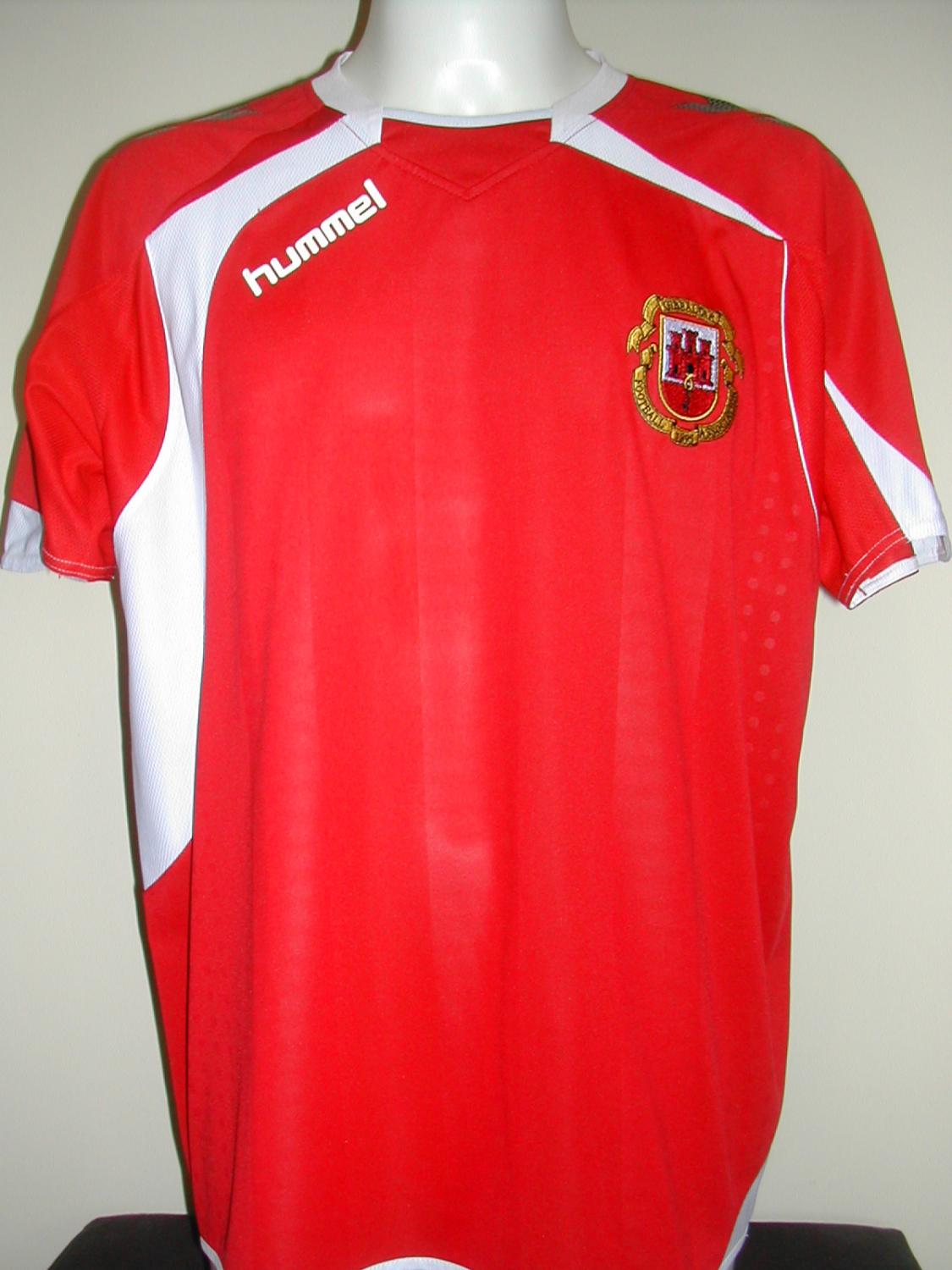 Gibraltar Équipe Nationale 2013-2014 ADMIRAL Football Maillot
