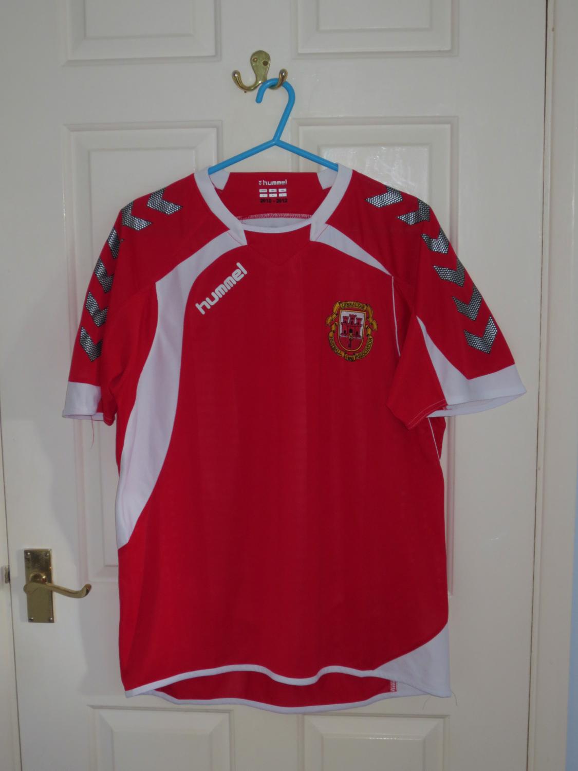 Gibraltar Home Camiseta de Fútbol 2010 2012.