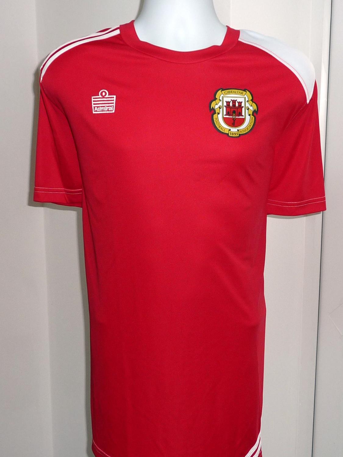 Gibraltar Home football shirt 2016 2017.