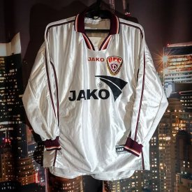 Berliner FC Dynamo Away football shirt 2002 - 2003 sponsored by Jako