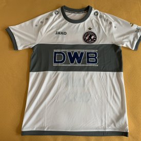Berliner FC Dynamo Away football shirt 2021 - 2022 sponsored by DWB