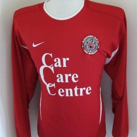 Bideford AFC Home football shirt (unknown year) sponsored by Car Care Centre