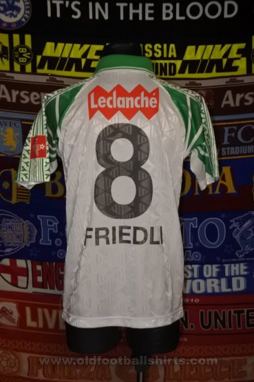 Yverdon-Sport Home football shirt 1999 - 2000