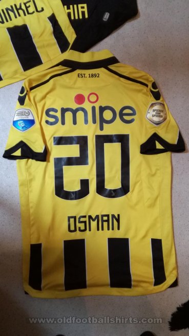 Vitesse Arnhem Home football shirt 2016 - 2017