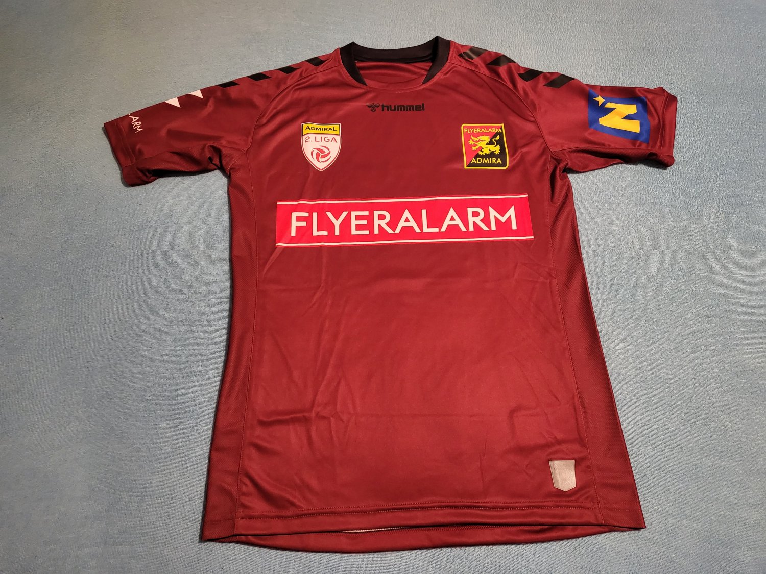Veste d'entraînement Match Worn FC Admira Wacker #25 pull