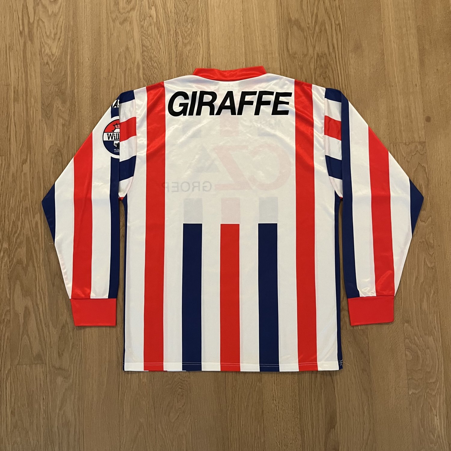 Willem II Home football shirt 1992 - 1993. Sponsored by CZ Groep