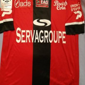 Guingamp Home футболка 2017 - 2018 sponsored by Servagroupe
