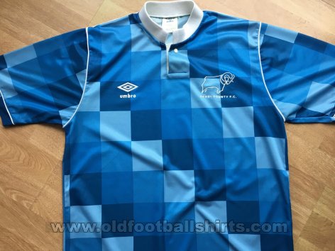 Derby County Away football shirt 1987 - 1989