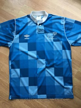 Derby County Away football shirt 1987 - 1989