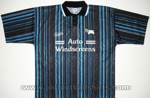 Derby County Away - CLASSIC for sale football shirt 1993 - 1994