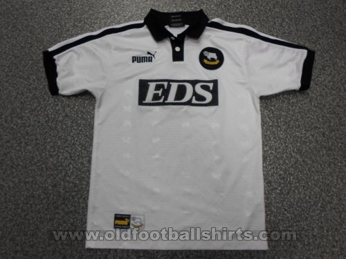 Derby County Home camisa de futebol 1998 - 1999