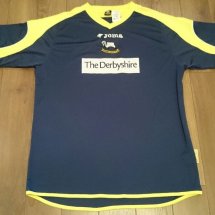 Derby County Home football shirt 2006 - 2007 sponsored by Derbyshire Building Society
