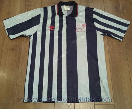 Derby County Away football shirt 1989 - 1991