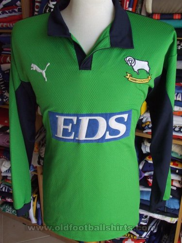 Derby County Goalkeeper football shirt 1999 - 2001