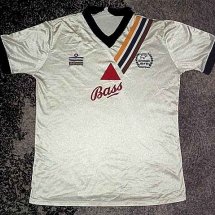 Derby County Home football shirt 1984 - 1985 sponsored by Bass