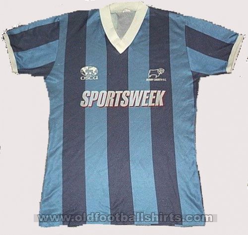 Derby County Away football shirt 1986 - 1987