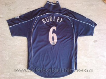 Derby County Visitante Camiseta de Fútbol 2000 - 2001