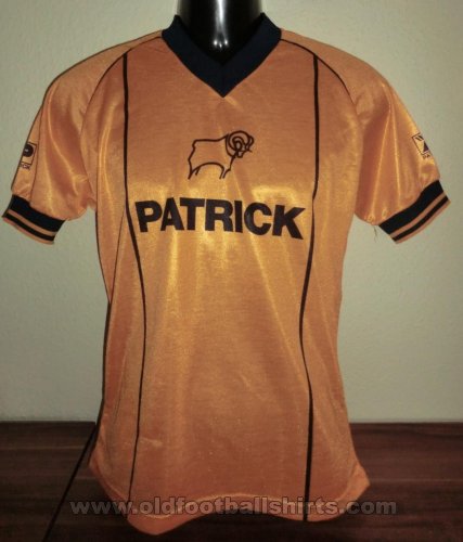 Derby County Away football shirt 1981 - 1984
