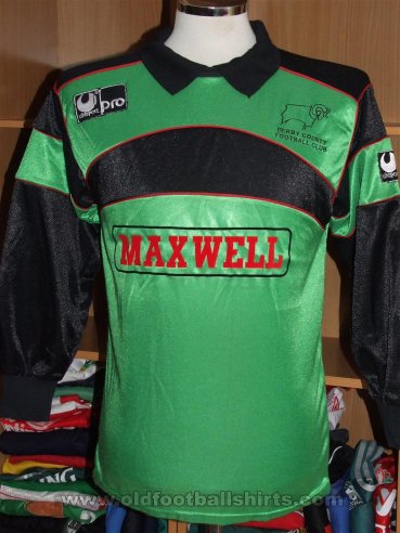 Derby County Goalkeeper football shirt 1989