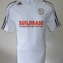 Derby County Home football shirt 2007 - 2008 sponsored by Buildbase