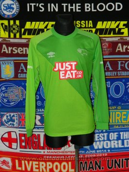Derby County Goalkeeper football shirt 2014 - 2015