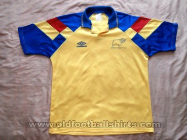 Derby County Away football shirt 1992 - 1993