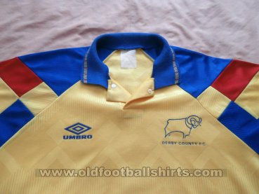Derby County Away football shirt 1992 - 1993