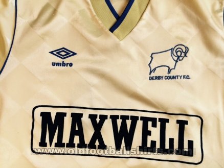 Derby County Third football shirt 1987 - 1989