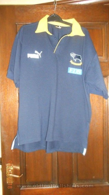 Derby County Training/Leisure football shirt 1999 - 2001
