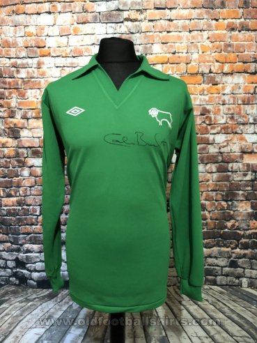 Derby County Goalkeeper football shirt 1975 - 1978