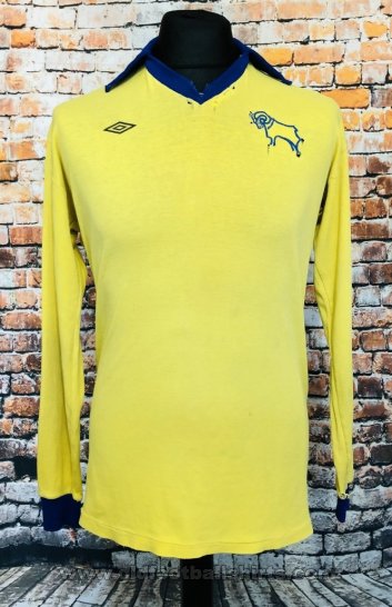 Derby County Away football shirt 1975 - 1976