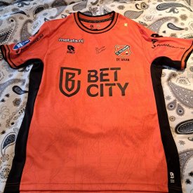 FC Volendam Home φανέλα ποδόσφαιρου 2023 - 2024 sponsored by Bet City