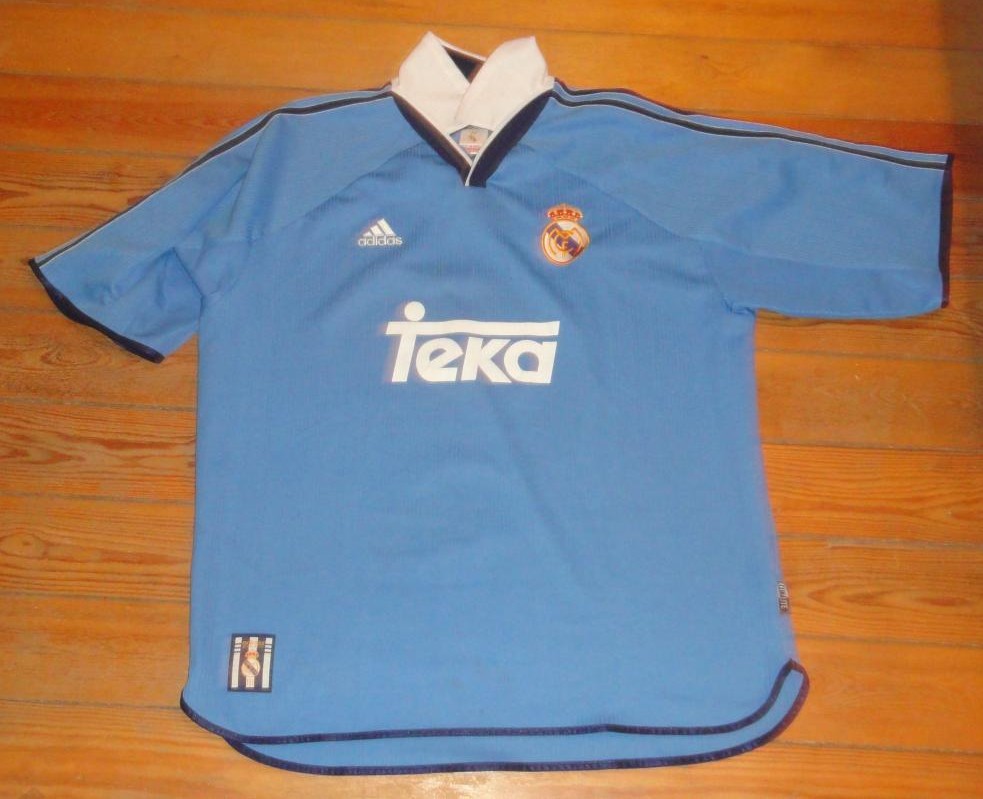 Real Madrid Third football shirt 1999 - 2000. Sponsored by Teka