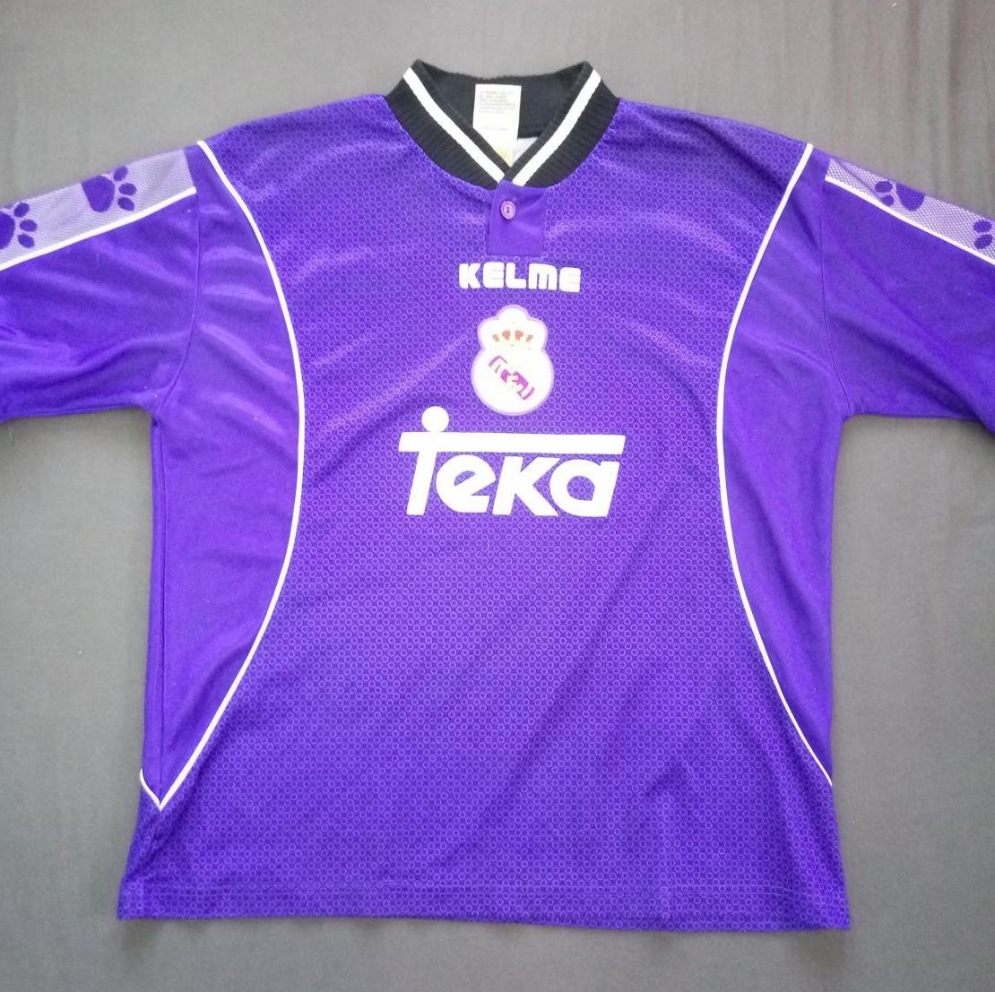 Real Madrid Away football shirt 1997 - 1998. Sponsored by Teka