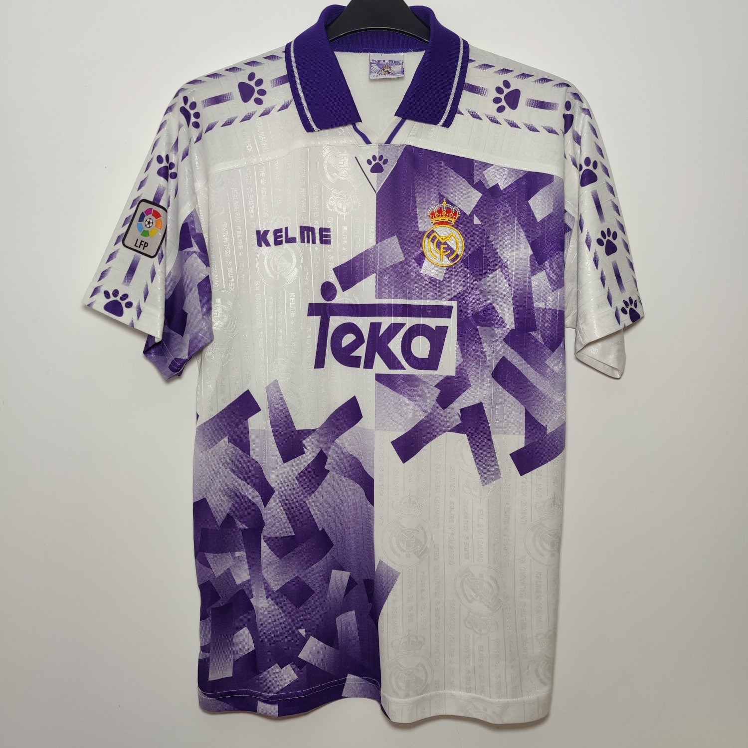 Real Madrid Il Terzo maglia di calcio 1996 - 1997.