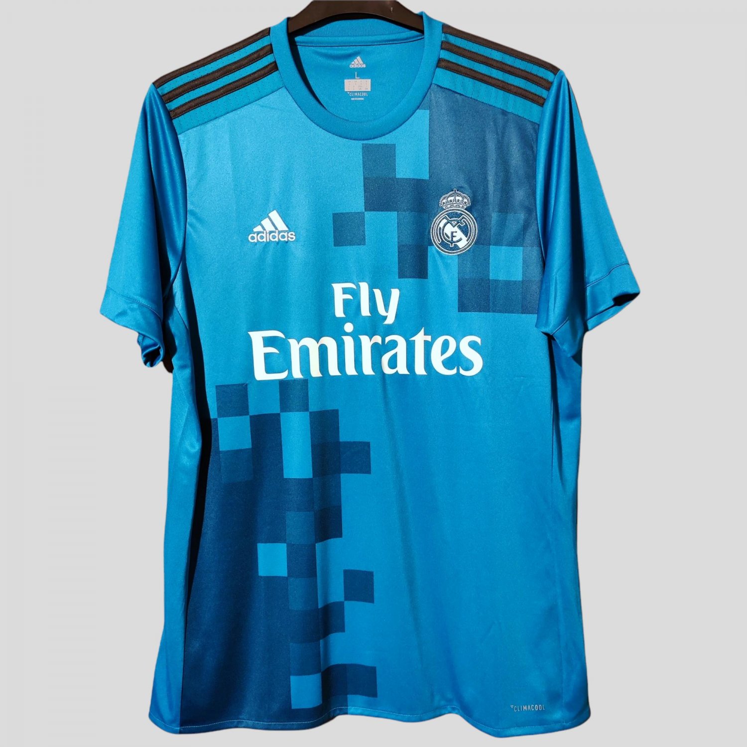 Real Third football shirt 2017 - 2018. Sponsored by Emirates