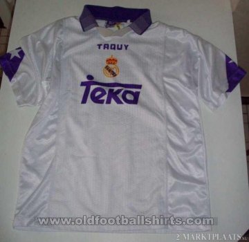 Real Madrid Home Maillot de foot 1996 - 1997