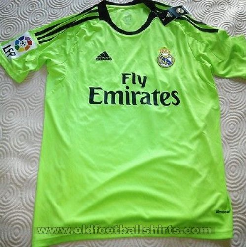 Real Madrid Goalkeeper football shirt 2013 - 2014