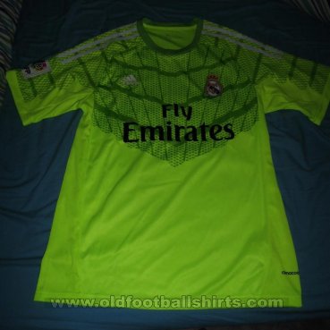 Real Madrid Goalkeeper football shirt 2014 - 2015