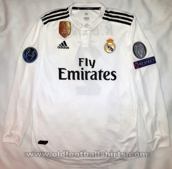 Real Madrid Home חולצת כדורגל 2018 - 2019
