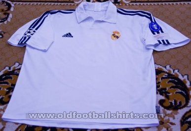 Real Madrid Retro Replicas football shirt 2002 - 2003