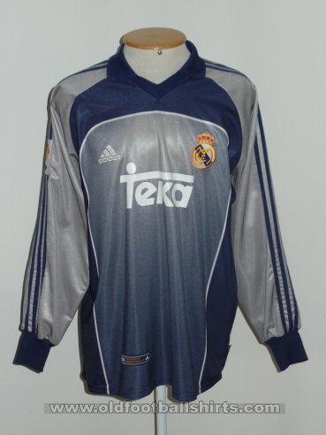 Real Madrid Goalkeeper football shirt 2000 - 2002