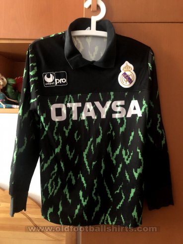Real Madrid Goalkeeper football shirt 1990 - 1991