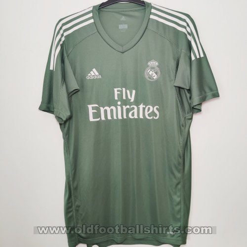 Real Madrid Goleiro camisa de futebol 2017 - 2018