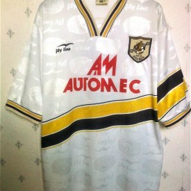Juve Stabia Away football shirt 2004 - 2005 sponsored by Automec