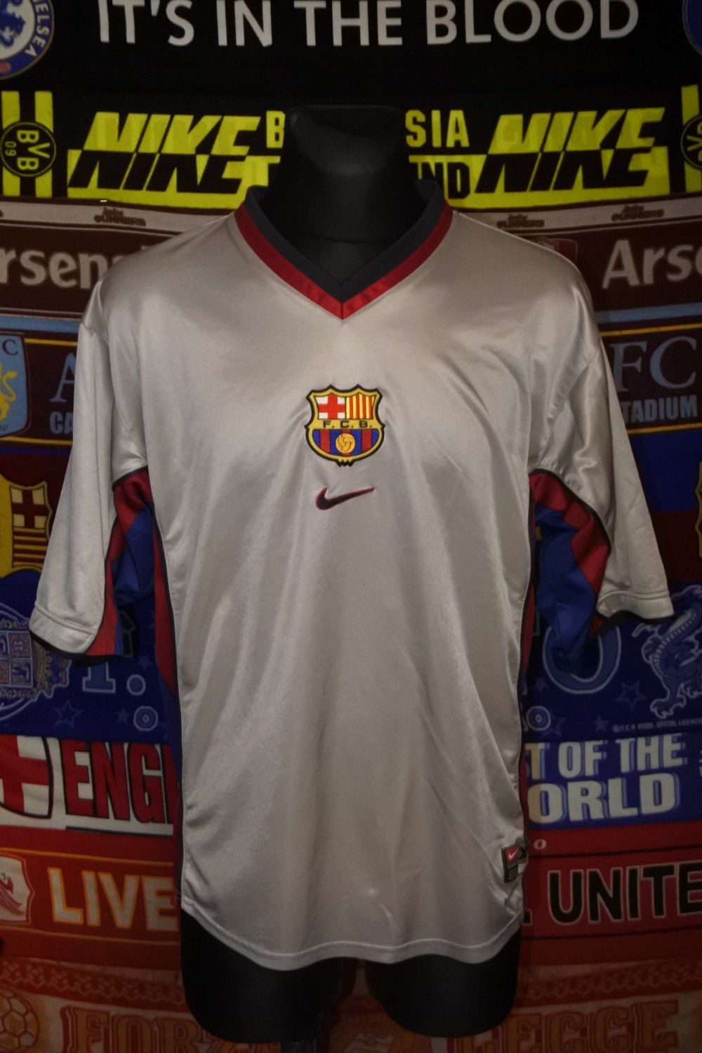 Barcelona Away football shirt 1998 - 2001