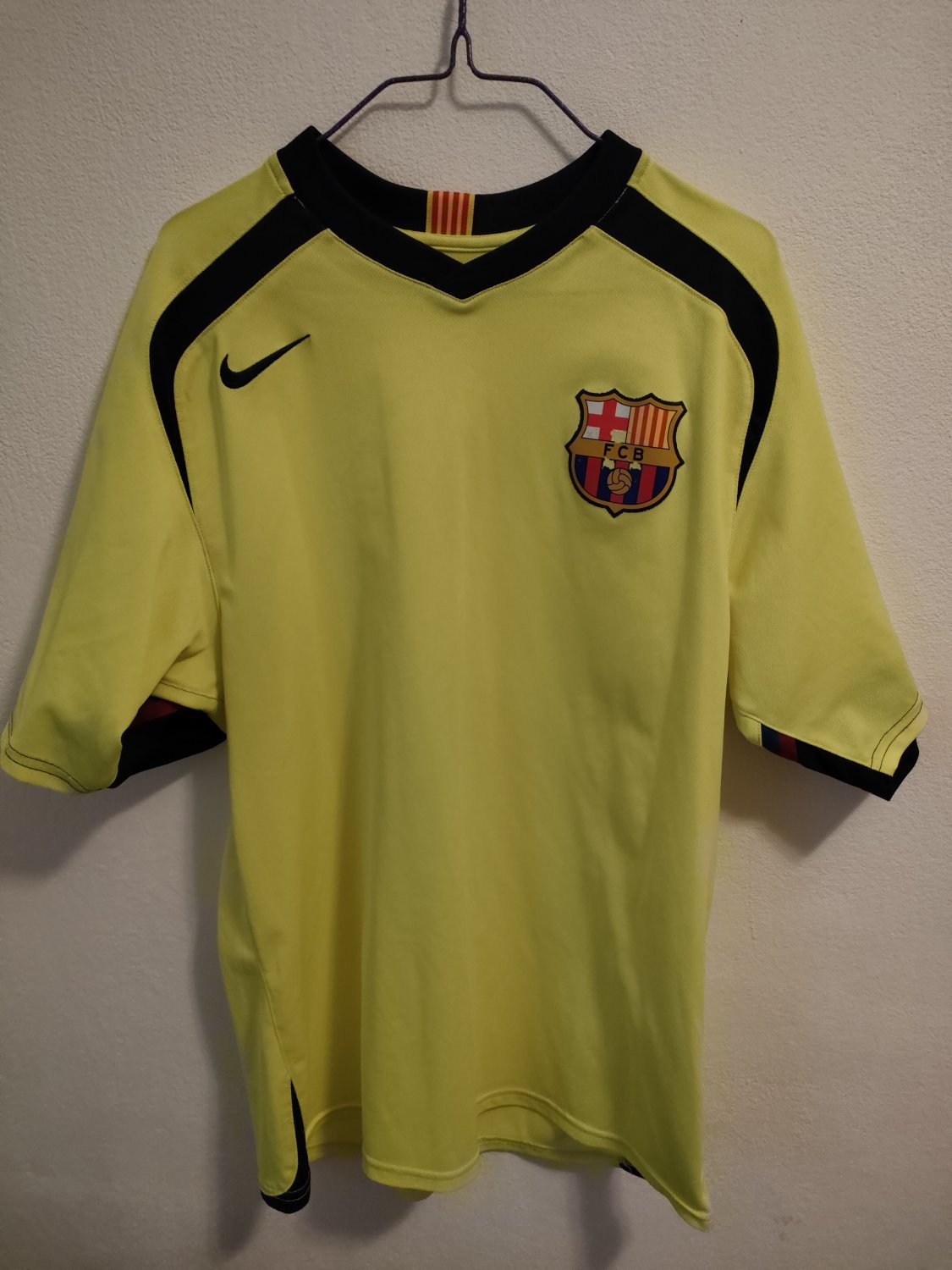 Barcelona Maglia da trasferta maglia di calcio 2005 - 2006.